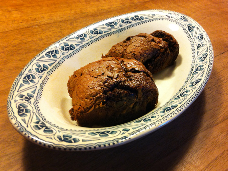 Petits fondants choco-nutella