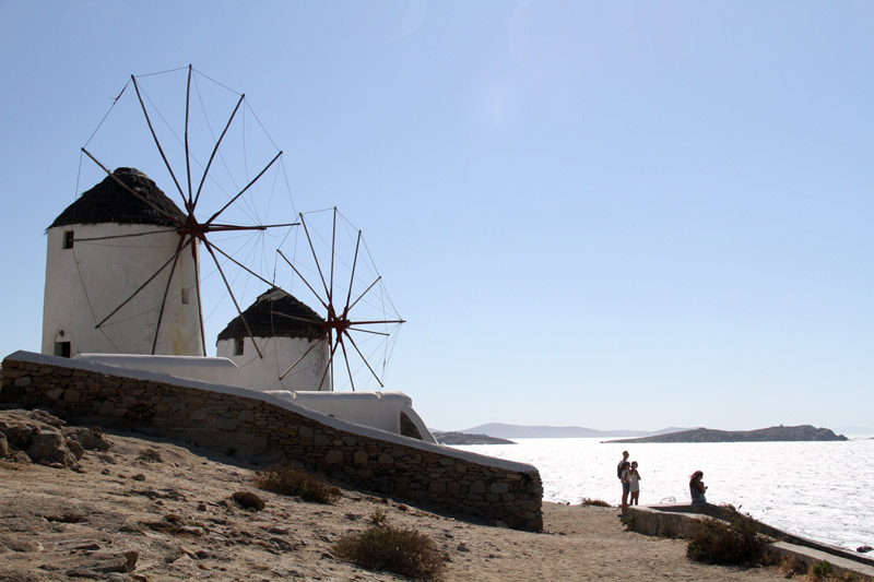 Les Cyclades en famille