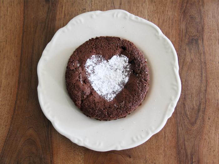 Gâteau au chocolat aux blancs d’oeufs