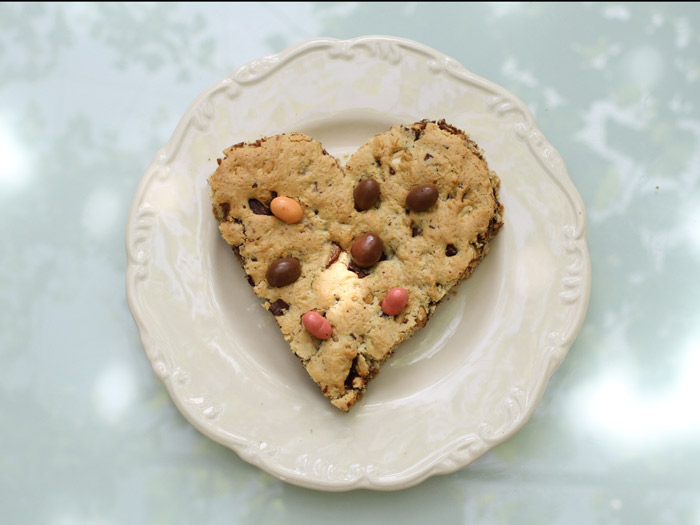 Cookie géant chocolat & cacahuètes