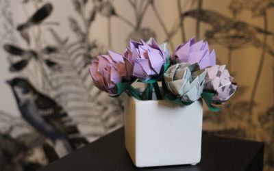 Pivoines en papier